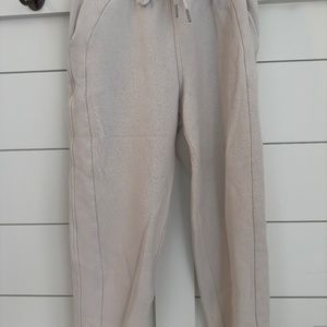 Lululemon Cream Joggers size 4